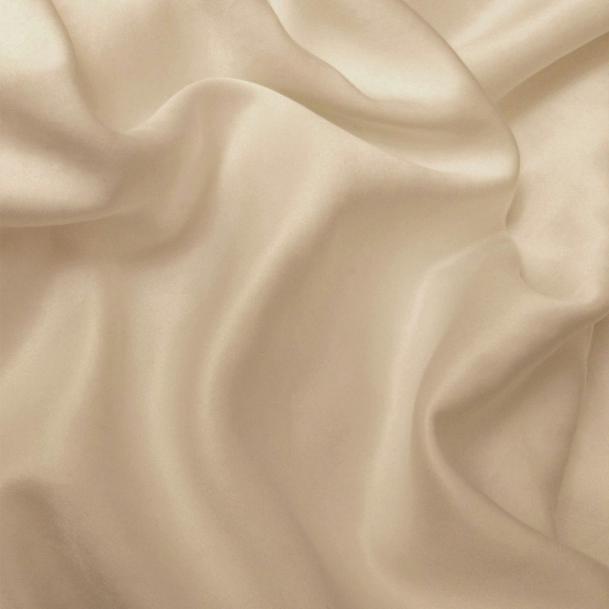 Habutai Silk — Pure White, close up fabric