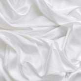 Silk Organza — Sheer White, close up fabric